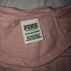 pink short sleeve shirt